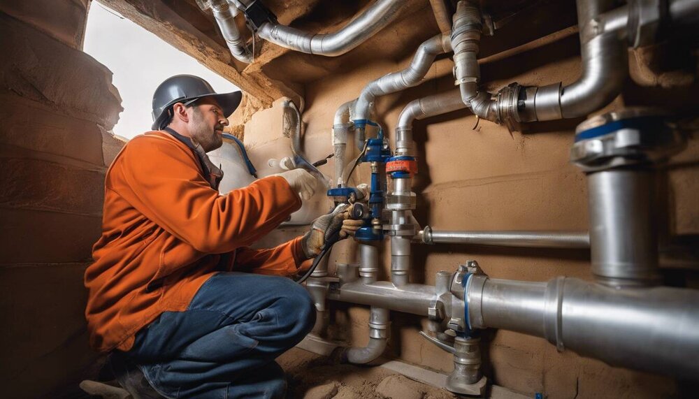 Under Sink Plumbing
